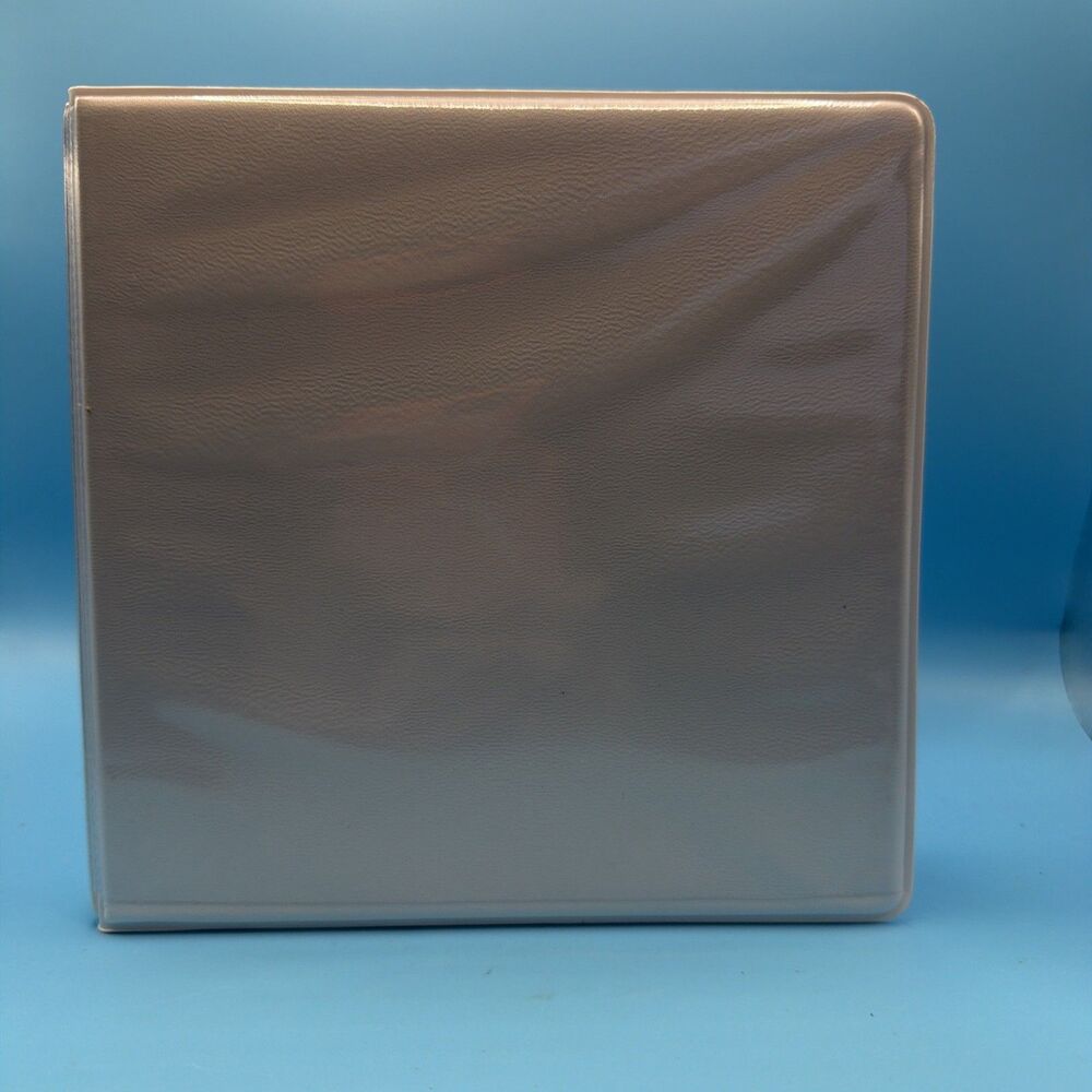 20-CD DVD 2-Ring Album Case And Sleeves-New